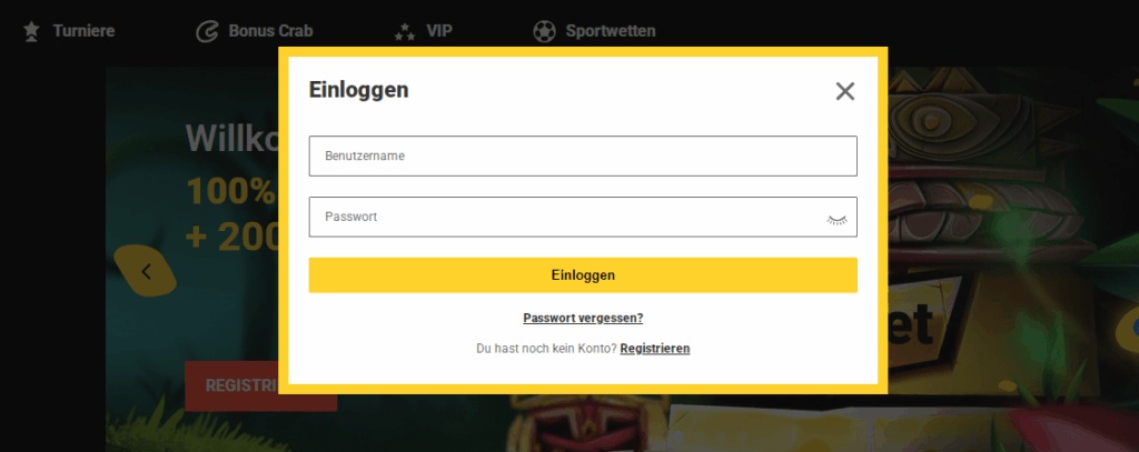 Zet Casino Login
